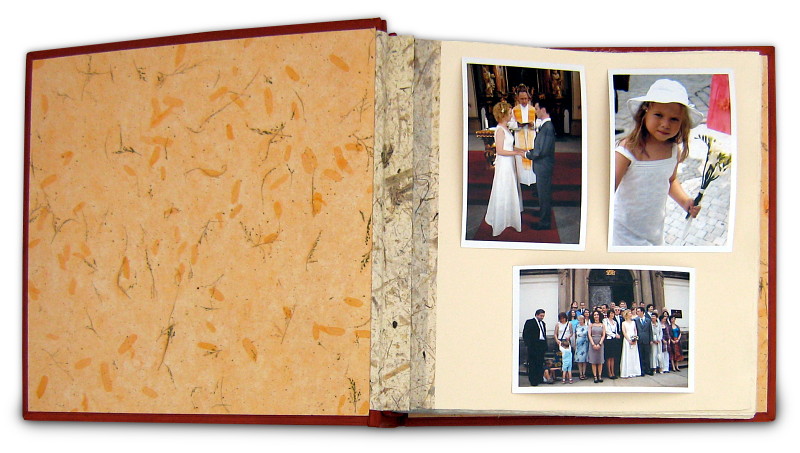 Koen fotoalbum z runho papru